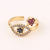 Fashion Women Eye Copper Electroplating Rings