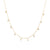 Fashion Droplet Stainless Steel 18K Gold Plated Necklaces