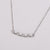 Fashion Hexagon Stainless Steel Electroplating Necklaces