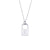 Fashion Letter Geometric Stainless Steel Electroplating Necklaces