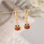 Women IG Style Animal Chinese Zodiac Copper Electroplating Earrings