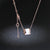 Geometric Titanium Steel Electroplating Necklaces