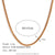 Minimalist Stripe Geometric Stainless Steel 18K Gold Plated Necklaces