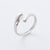 Retro Vintage Women Retro Vintage Geometric Stainless Steel Electroplating Rings