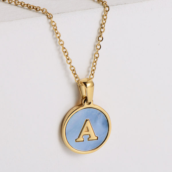 Women Letter Letter Shell Pendants