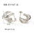 IG Style Circle Sphere Geometric Stainless Steel Electroplating Earrings