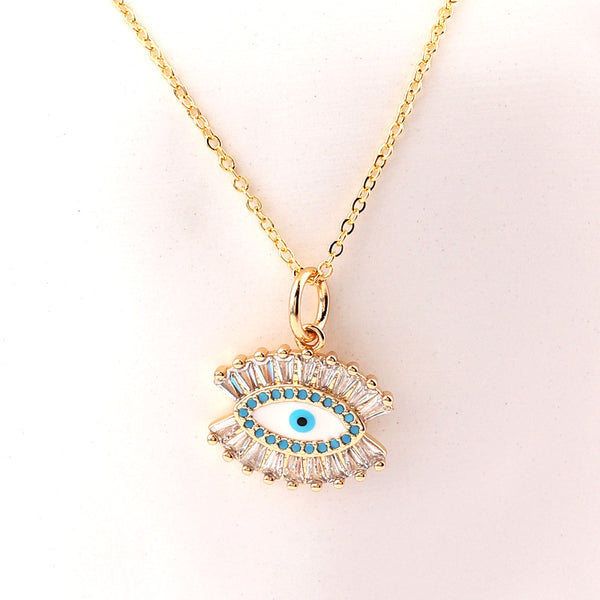 IG Style Women Eye Eye Copper Electroplating Necklaces