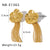 IG Style Tassel Flower Asymmetrical Flower Geometric Sunflower Stainless Steel Electroplating Earrings