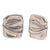 Fashion Quadrilateral Geometric Stainless Steel Electroplating Stud Earrings