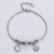 Retro Vintage Women Crown Retro Vintage Geometric Stainless Steel Bracelets