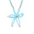 Fashion Bowknot Geometric Stainless Steel Electroplating Necklaces