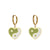 Heart Stainless Steel 18K Gold Plated Earrings