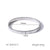 IG Style Round Stainless Steel Diamond Inlay Bangles