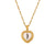 Minimalist Heart Stainless Steel 18K Gold Plated Necklaces