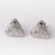 Minimalist Triangle Quadrilateral Geometric Copper Electroplating Stud Earrings