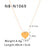 IG Style Heart Heart Stainless Steel Electroplating Necklaces