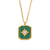 Geometric Stainless Steel 18K Gold Plated Necklaces