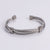 Rustic Women Metal Star Titanium Steel Electroplating Bangles