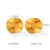 IG Style Pleated Irregular Geometric Stainless Steel Electroplating Earrings