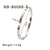 IG Style Irregular Stainless Steel Electroplating Bangles