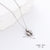 Minimalist Rabbit Chinese Zodiac Animal Stainless Steel Polishing Pendants