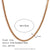 Minimalist Stripe Geometric Stainless Steel 18K Gold Plated Necklaces