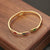 Retro Vintage Eye Stainless Steel Electroplating Bangles