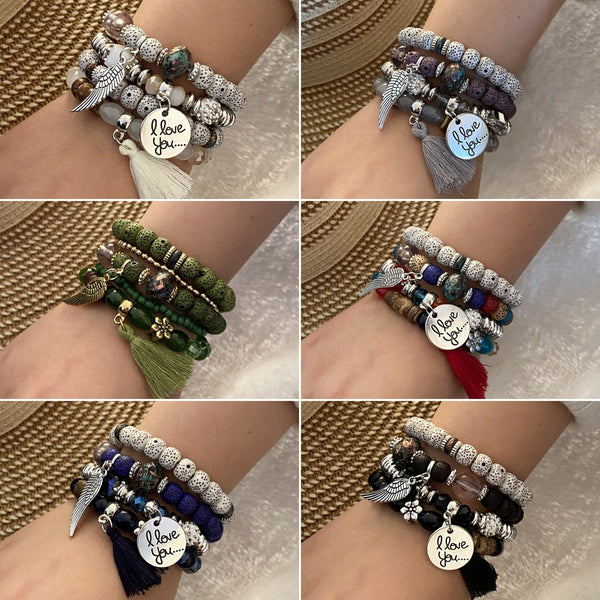 Women Alloy Handmade Bracelets