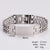 Expressive Men Stripe Geometric Stainless Steel Electroplating Bracelets