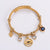 Retro Vintage Eye Titanium Steel Electroplating Bangles