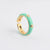 IG Style Women Diamond Metal Rainbow Round Copper Rings