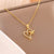 Minimalist Stainless Steel Electroplating Necklaces