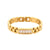 Women Fashion Chain Geometric Stainless Steel 18K Gold Plated Bracelets