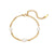 Women Fashion Circle Geometric Stainless Steel 18K Gold Plated Bracelets