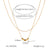 IG Style Chain Bead Geometric Stainless Steel Electroplating Necklaces