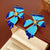 Expressive Flower Flower Alloy Electroplating Earrings