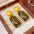 Medieval Irregular Geometric Alloy Electroplating Earrings