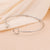 Minimalist Round Stainless Steel Electroplating Bangles