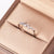 IG Style Women Crown Heart Circle Copper Electroplating Rings