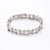 Fashion Unisex Round Geometric Stainless Steel Bracelets