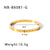 IG Style Pentagram Square Heart Octagram Stainless Steel Electroplating Bangles