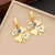 Fashion Flower Stainless Steel Oil Dripping Pendants