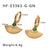 IG Style Dress Fan-Shape Mermaid Tail Geometric Leaf Stainless Steel Electroplating Earrings