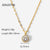 IG Style Chain Stainless Steel 18K Gold Plated Necklaces