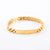 Unisex Minimalist Geometric Stainless Steel Electroplating Bracelets