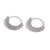 Fashion Circle Round Geometric Stainless Steel Electroplating Earrings