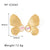 IG Style Flower Flower Geometric Bowknot Chinese Zodiac Animal Stainless Steel Electroplating Earrings