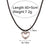 Fashion Heart Geometric Stainless Steel 18K Gold Plated Necklaces