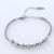 Natural Women Circle Chain Stainless Steel Electroplating Bracelets