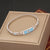 Expressive Eye Stainless Steel Electroplating Bangles